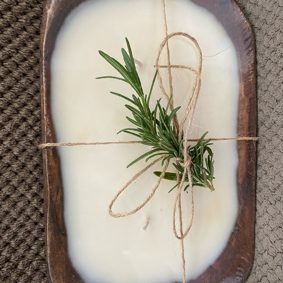 Dough Bowl Candle Rosemary & Sage - Picture 2 of 3